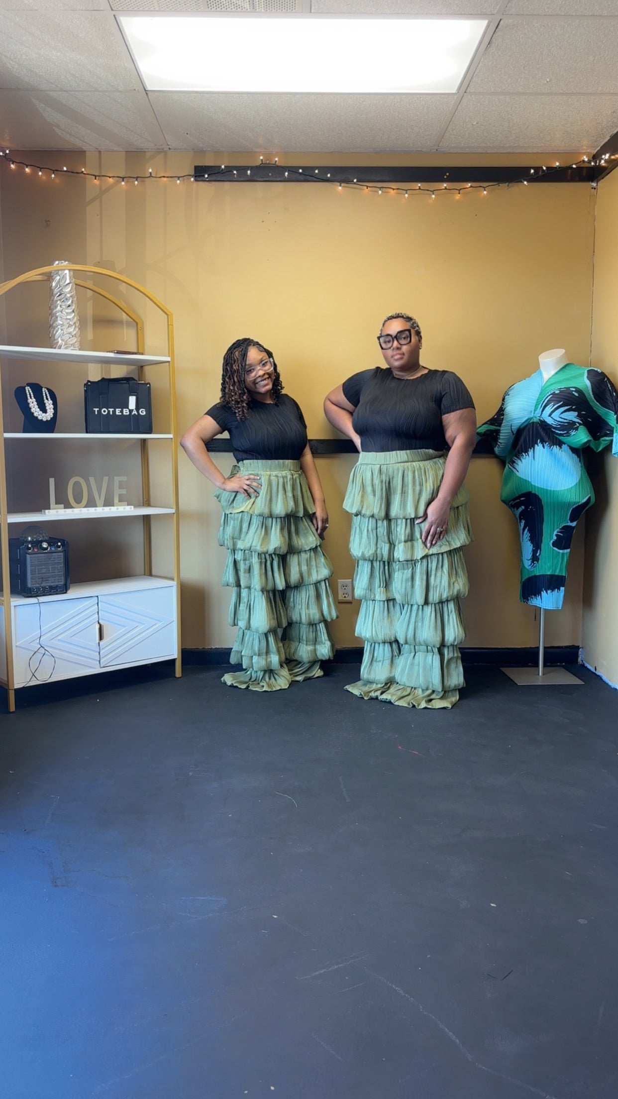 Statement Tiered Ruffled Pants